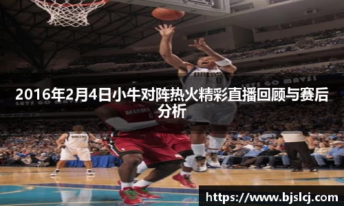 2016年2月4日小牛对阵热火精彩直播回顾与赛后分析