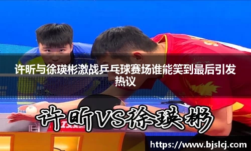 许昕与徐瑛彬激战乒乓球赛场谁能笑到最后引发热议